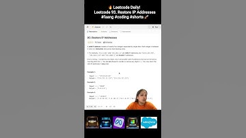 🔥 Leetcode Daily! Leetcode 93. Restore IP Addresses - Python #faang #coding #shorts 🚀