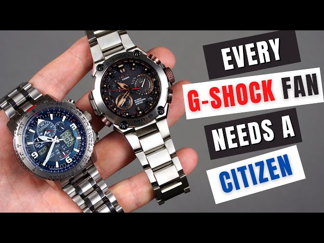 Complement your G-Shock Collection with a Citizen | JY8100-80L - YouTube