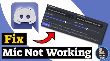 How To Fix Mic Not Working On Discord