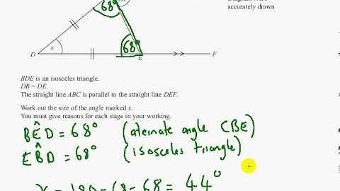 Edexcel GCSE Maths Modular Higher Unit 2 -  June 2012 - Q1