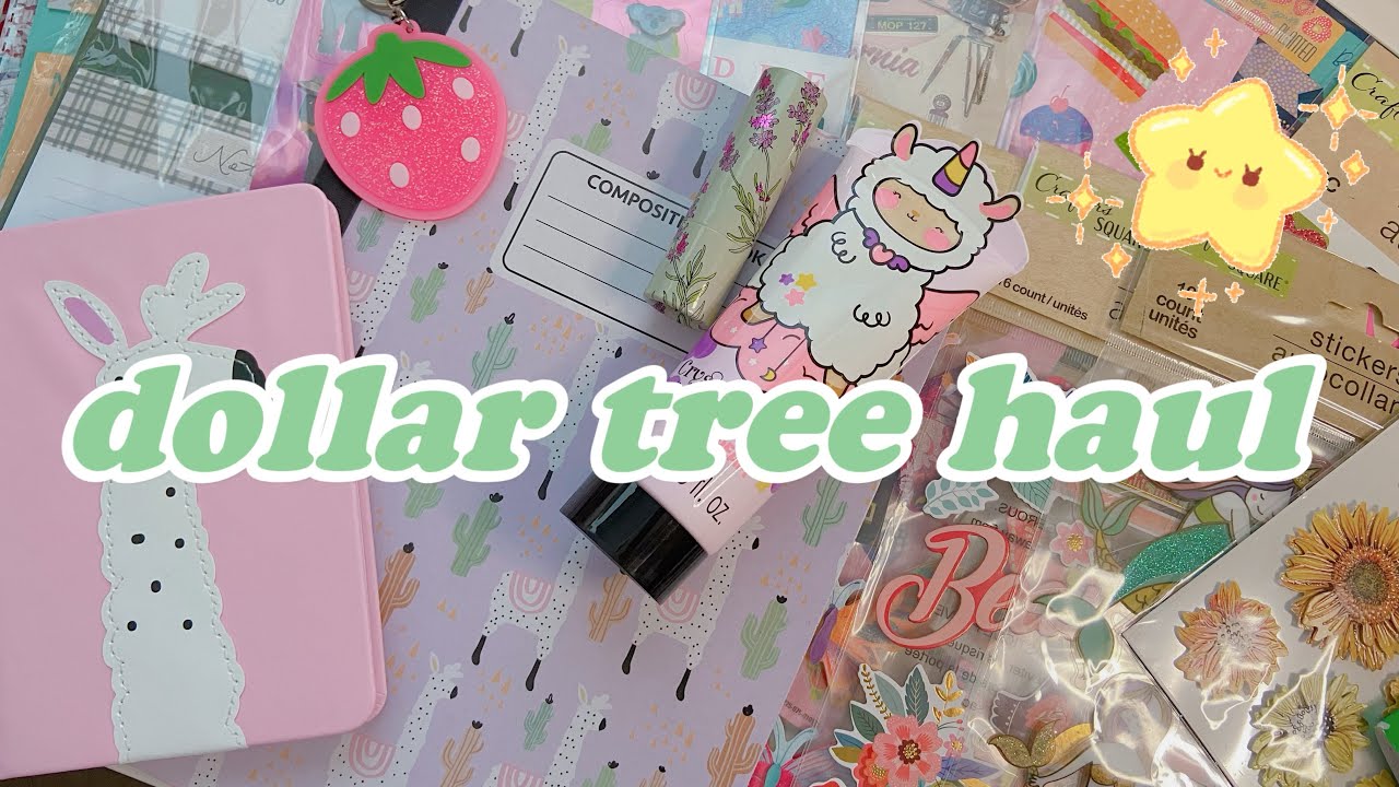 🌷first dollar tree haul of 2023 | #dollartreehaul #stationery #kawaii # ...