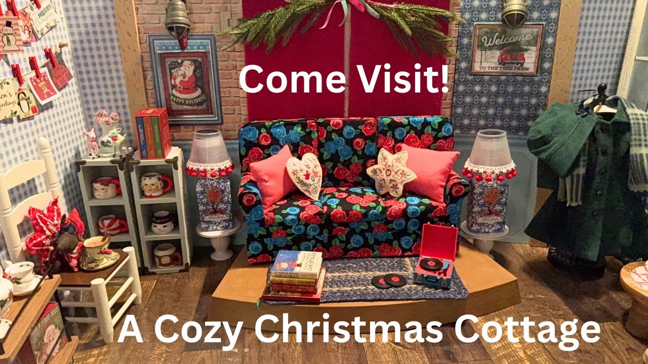 A Cozy 1:3 Scale Doll Cottage