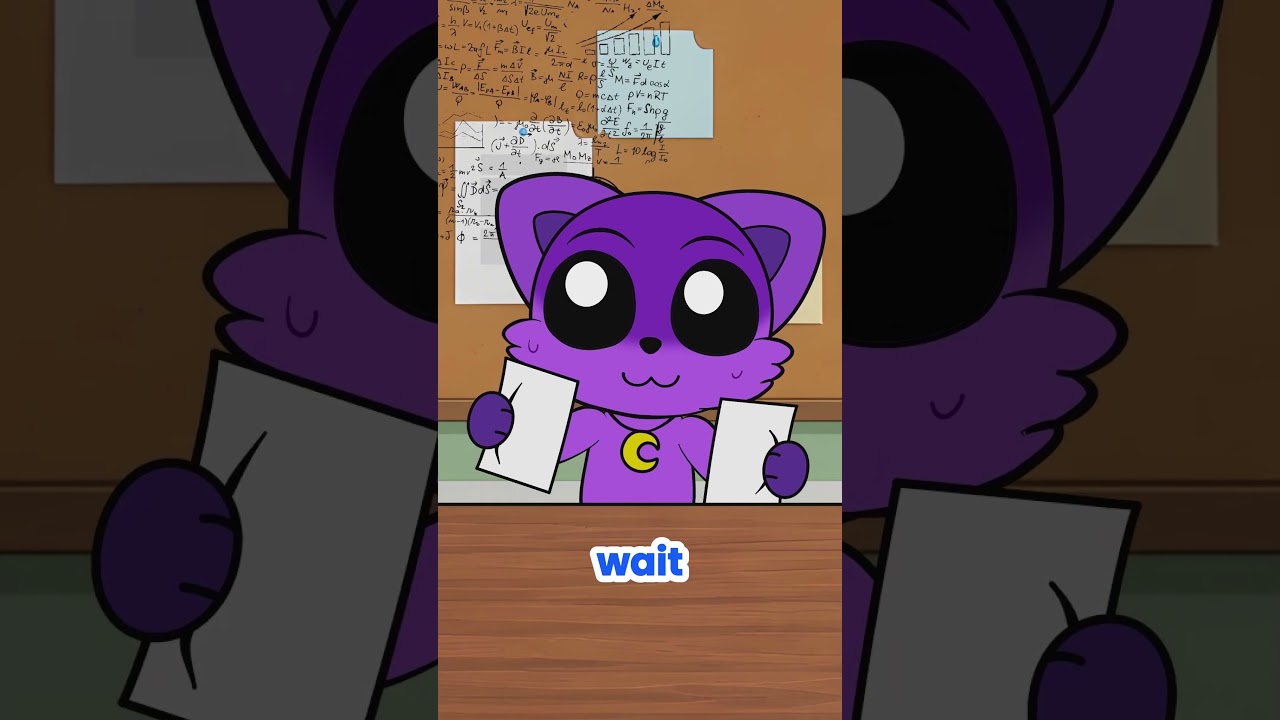 hanappiです☻ CatNap Hardest Math Homework Challenge! Poppy Playtime