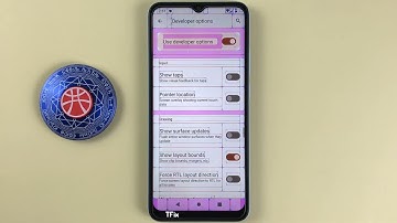 Show layout bounds on Xiaomi Redmi A1 Android 12