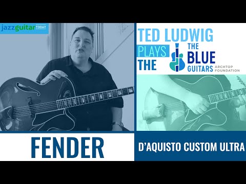 Fender's D'Aquisto Custom Ultra from the Blue Guitar Collection