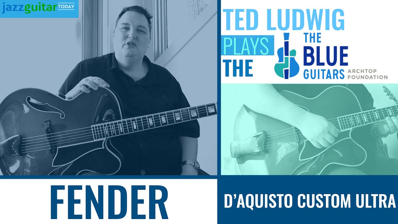 Fender's D'Aquisto Custom Ultra from the Blue Guitar Collection