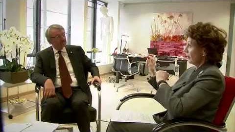 Neelie Kroes meets Guenter Stock
