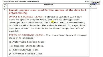 SOLVED PREVIOUS YEAR(2023-24) PROGRAMMING FOR PROBLEM SOLVING PAPER
