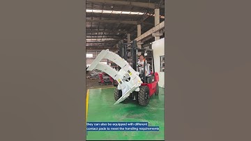H series Paper roll clamp introduction #forkliftattachment #forklifts #forkliftparts #paperrollclamp