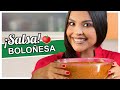 Como hacer SALSA BOLOÑESA con carne molida receta fácil y deliciosa