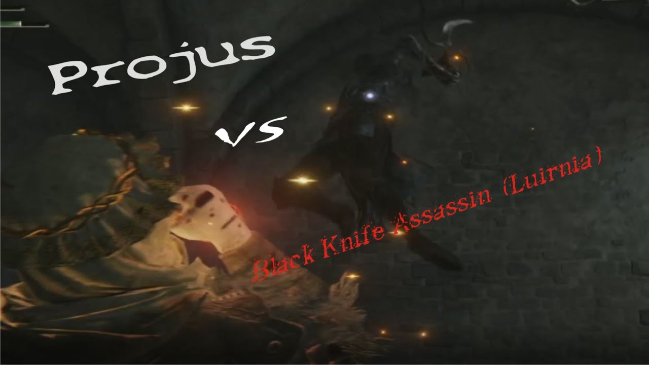 Projus vs Black Knife Assassin (Liurnia) || ProjusPlays || Elden Ring
