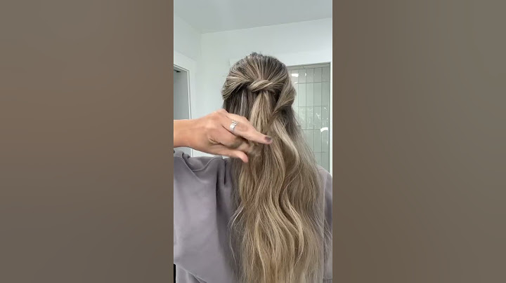 Easy Twisted Half Up Hairstyle | Short, Medium, & Long Hair | Trendy Hairstyle | Easy Hairstyle