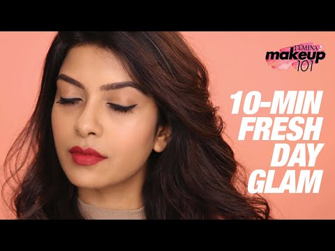 10-Min Makeup Tutorial - Quick & Easy Soft Glam Makeup Look - Makeup 101 - Femina Beauty - 동영상