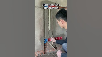 Junction Box Installation #electrician #junctionbox #installation