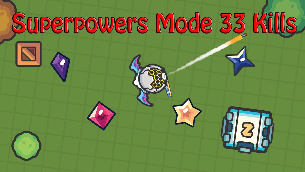 Zombs Royale Superpowers Mode 33 kills! World Record YouTube