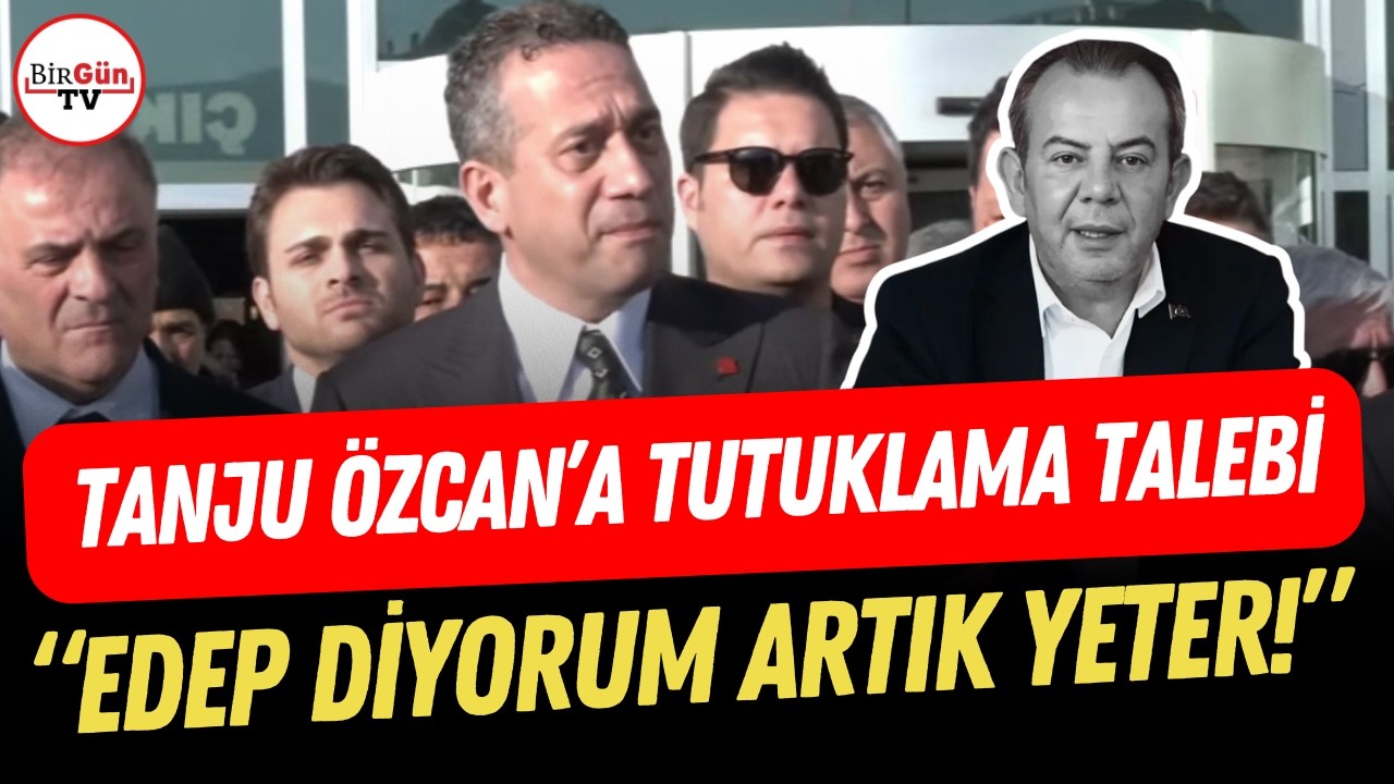#SONDAKİKA I Tanju Özcan hakkında tutuklama talebi! Başarır adliye önünde çileden çıktı