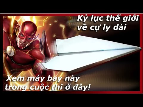 cách làm máy bay bằng giấy