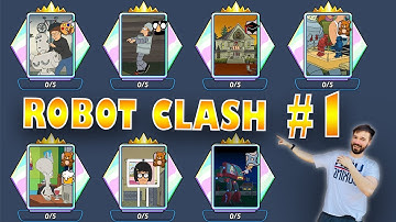 Gameplay Animation Throwdown Robot Clash Day 1 | TWITCHINAROUNDDD