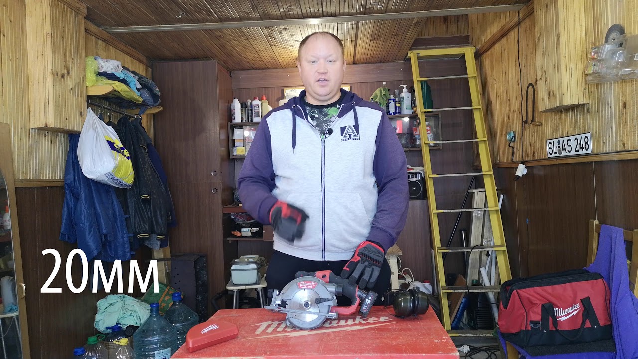 Циркулярка М12 от Milwaukee, малая да удалая!