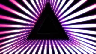Rainbow Colorful Neon Triangle Vj Loop Abstract Background Video 4k- free wallpaper with music