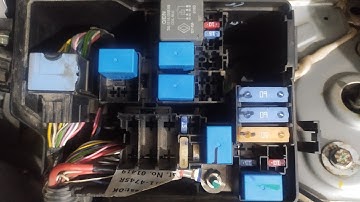 Renault Kwid Main Fuse Box explained. Full details of fuse and relay in engine fuse box for Kwid.