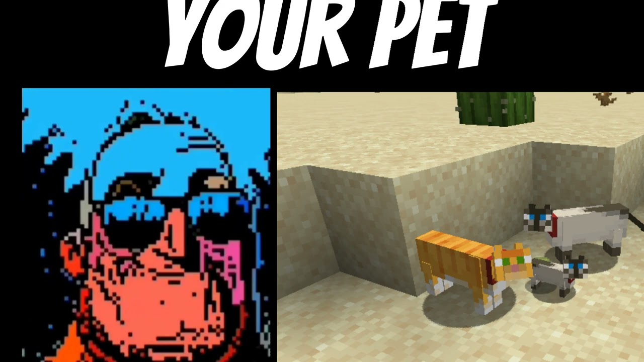 Mr incredible Becoming canny(your pet in Minecraft)