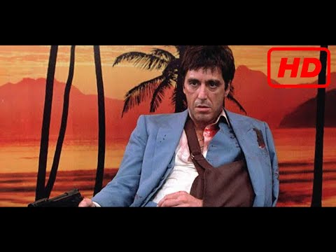 YARALI YÜZ [1983] - Tony Montana Frank Lopez`i Allahına Kavuşturuyor [1080P/HD]