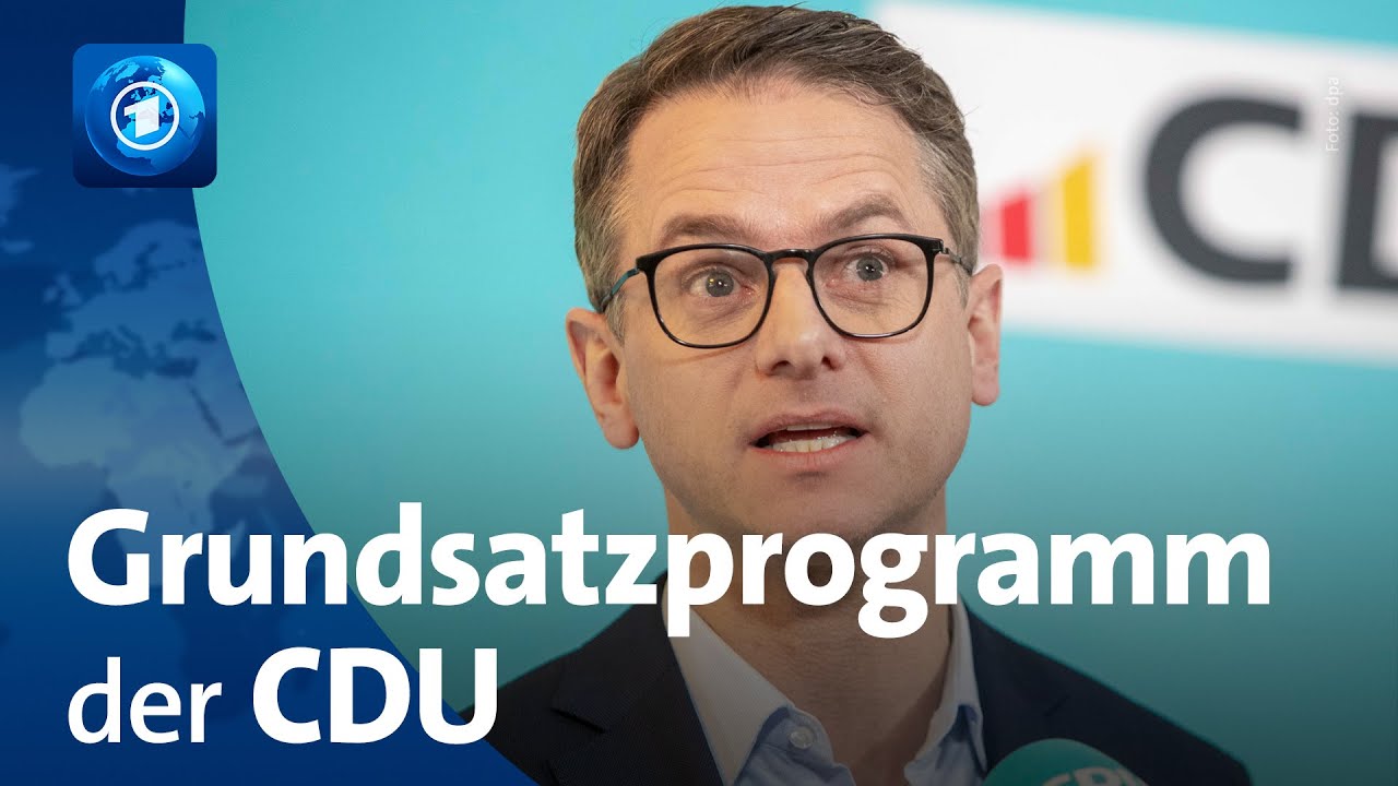 CDU: Konvent zum Grundsatzprogramm