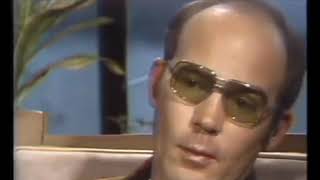 Hunter S Thompson On Gonzo And It's Origin | Interview 1975