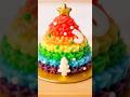 DIY Miniature Rainbow Tree 💜💙💚💛❤️ Cake Decorating