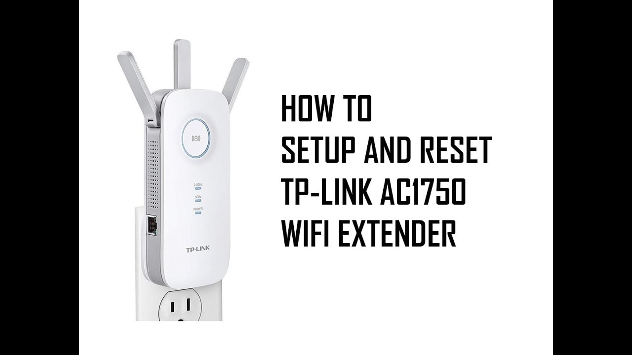 How to Reset and Setup Wifi Extender TP-Link AC14