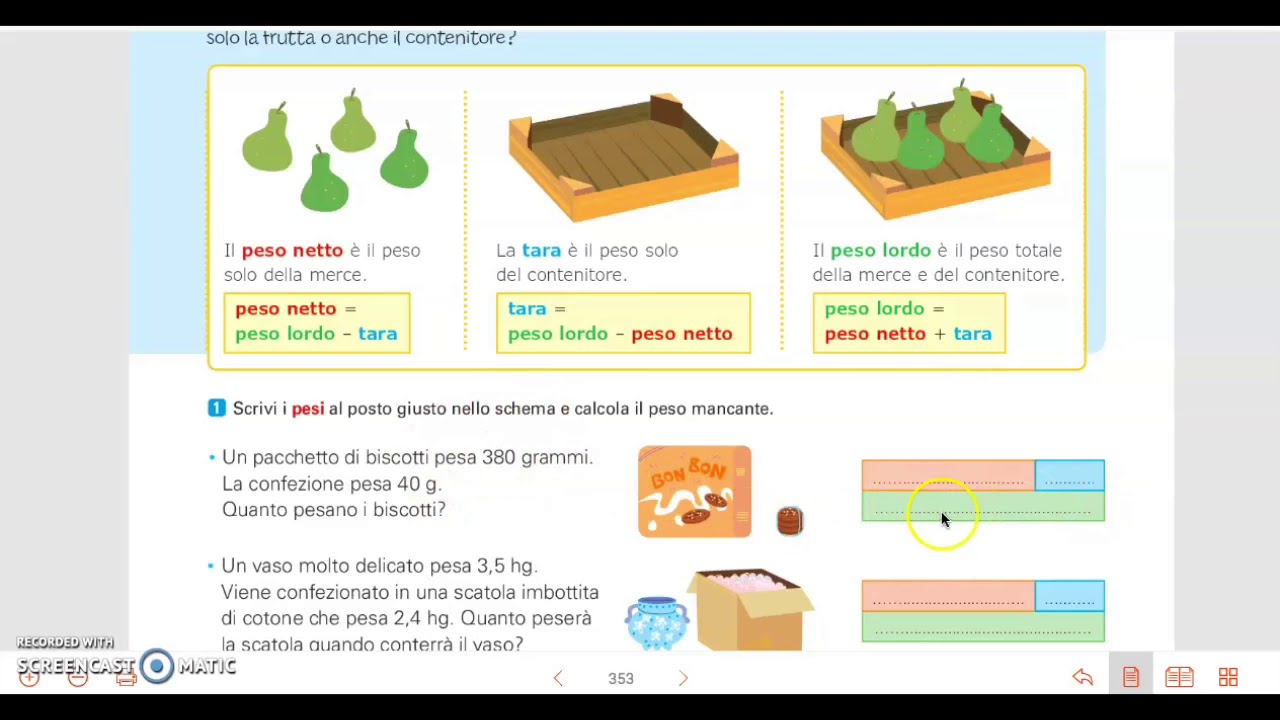 Peso netto - peso lordo - tara - YouTube