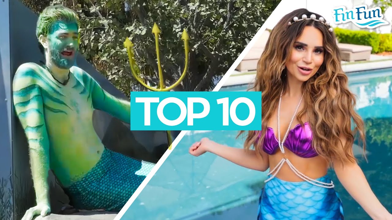 Top 10 Biggest rs Wearing a Fin Fun Tail 