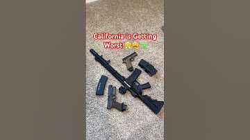 California Compliant Rifle 🔫😳 This is crazy 😤#shorts #glock #ccw