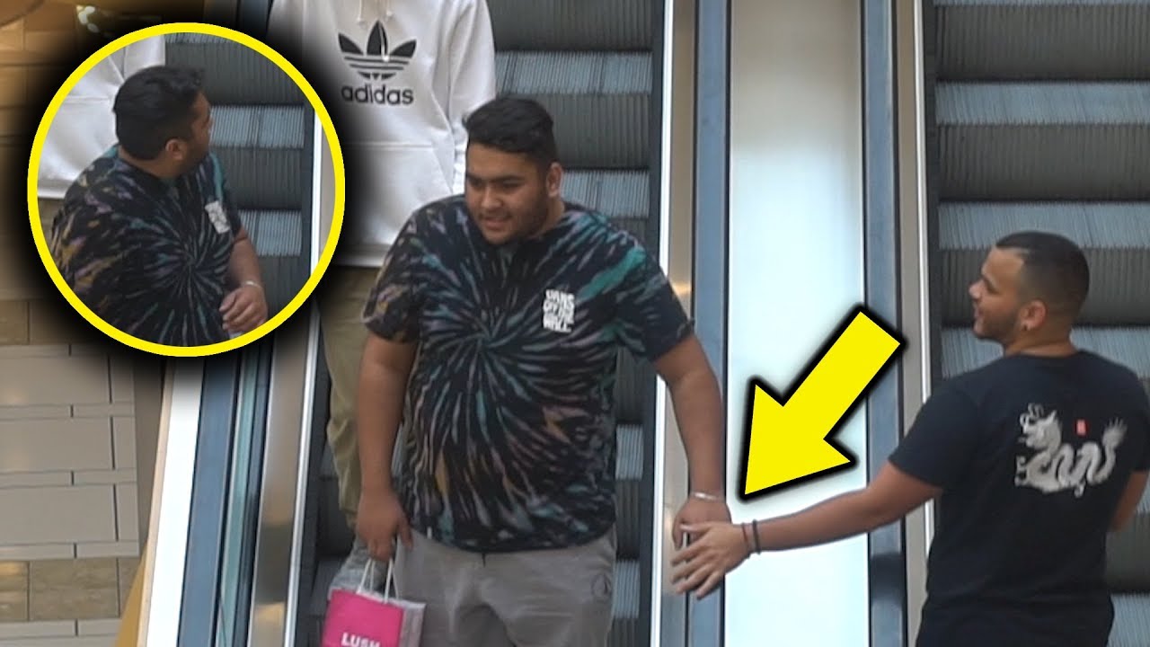 HAND TOUCHING ON ESCALATOR PRANK public YouTube hand-touching-on-escalator-prank-public-youtube