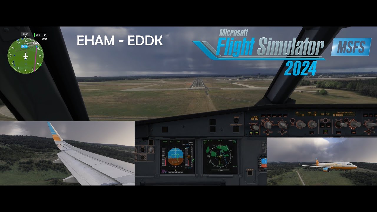 Amsterdam to Cologne - MSFS2024