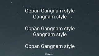 PSY - Gangnam Style (Lyrics)