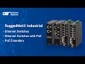 Omnitrons ruggednet industrial ethernet and poe switches and extenders