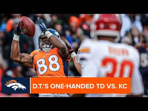 Demaryius Thomas' Unbelievable One-Handed TD Catch vs. Chiefs | Denver Broncos Highlights