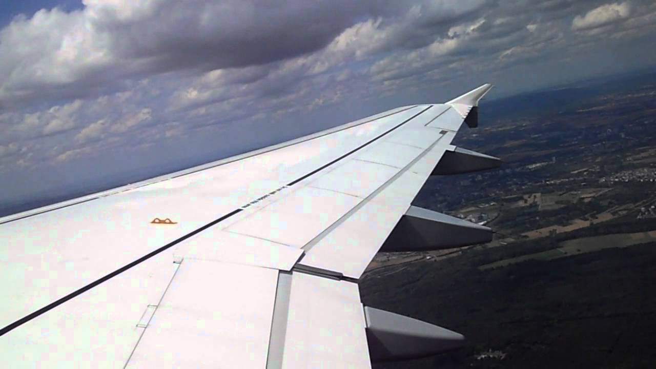 Lufthansa A320 - Go-around in Frankfurt