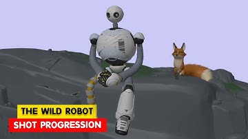 The Wild Robot | Roz and Fink Shot Progression | Animation Breakdowns