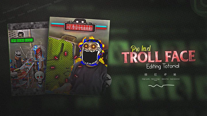 How to Create Epic TrollFace Edits in Capcut 🔥☠️ | Trending Colour Background Edit!