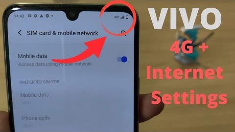 Vivo V21 Internet Settings Net Show But Not Working | Vivo All Internet Settings Apn