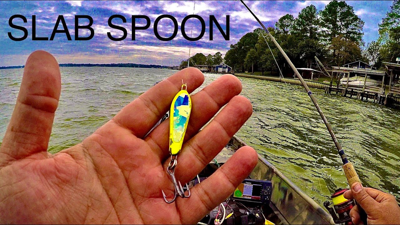 Budget Jon Boat Bass Fishing Vertical Slab Spoon 