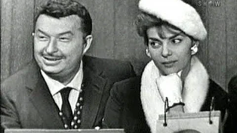 What's My Line? - Xavier Cugat & Abbe Lane; Edward Mulhare [panel] (Jan 26, 1958)