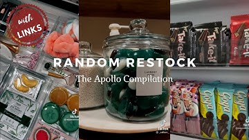 Random Restock (with links) | The Apollo Compilations