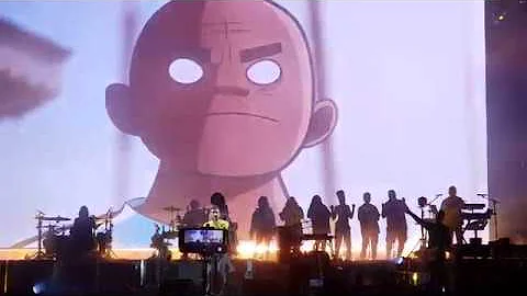 Gorillaz - Humility @ Park Live Fest - Gorky Park - Moscow 7|28 2018