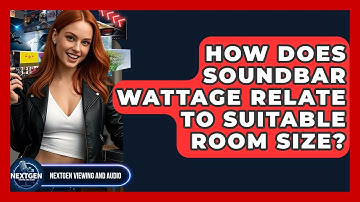 How Does Soundbar Wattage Relate To Suitable Room Size? - NextGen Viewing and Audio