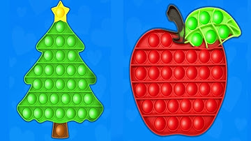 Realistic Pop It! Very satisfying and relaxing ASMR slicing game