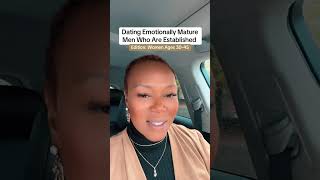 Dating Emotionally Mature Men Who Are Established